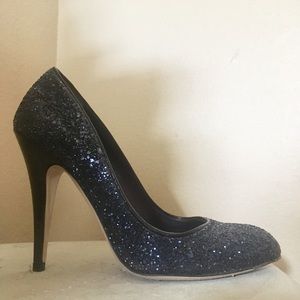 Miu Miu Blue Crystal Heels 37 7